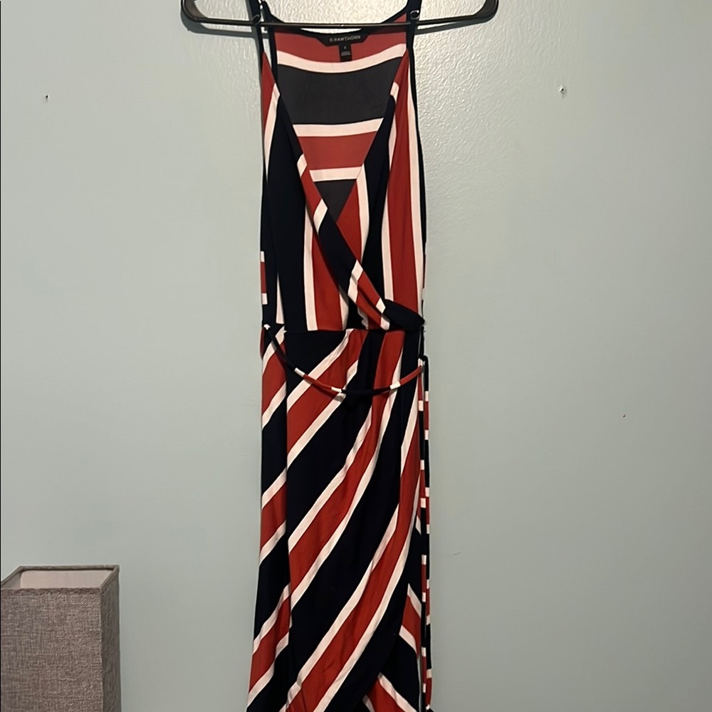 41 Hawthorn Black and White Sleeveless Maxi Dress